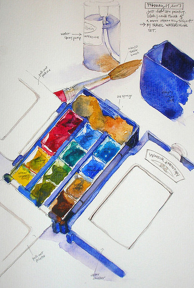 Travel Watercolor Kit