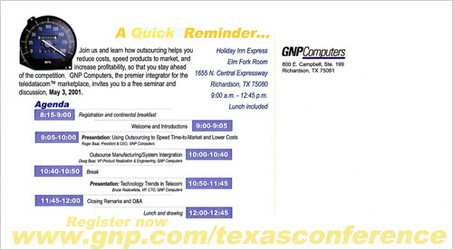 GNP Speed Mailer Follow-Up