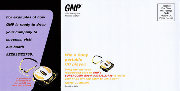 GNP Speed Mailer