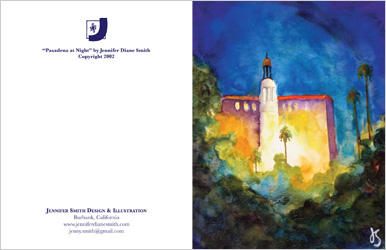 Jennifer Diane Smith Greene Watercolor Notecards