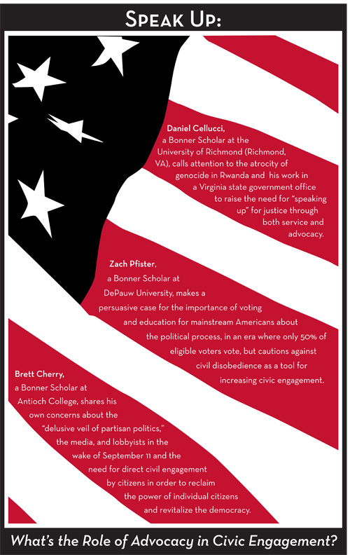 Bonner FIPSE Civic Engagement Theme Posters