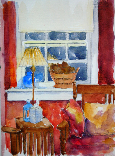 Holy Cross Monastery Sitting Room