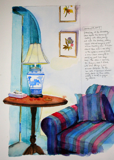 Holy Cross Monastery St. Gregory Sitting Room